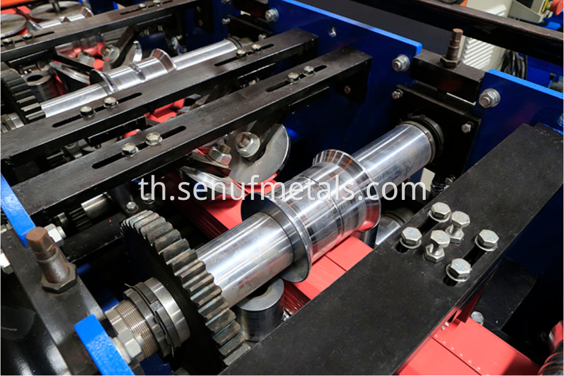 Downspout pipe forming machine rollers 3